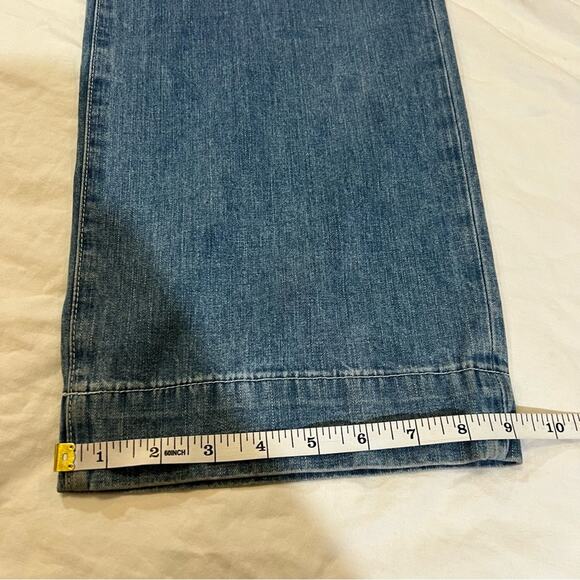 Rag & Bone The Massive Paperbag Waist Macrame Belt High Rise Jean sz 24 - Picture 10 of 13